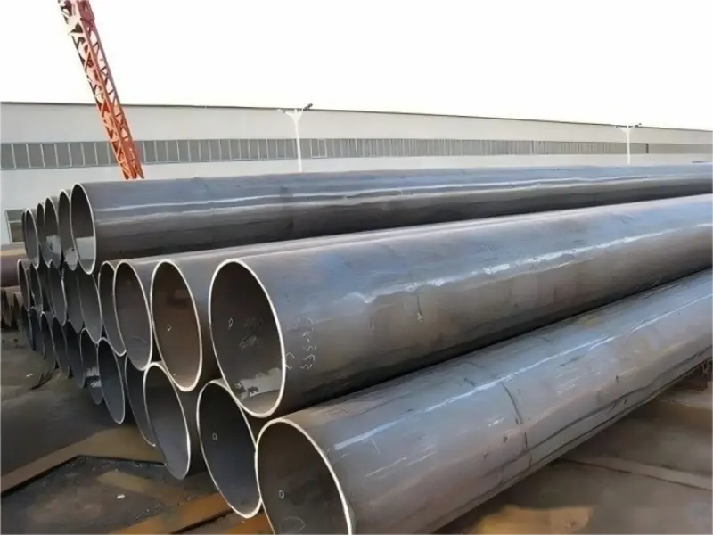 processing method of straight seam steel pipe