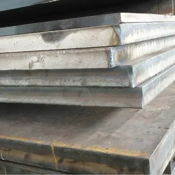 Side view of high-strength shipbuilding steel plate