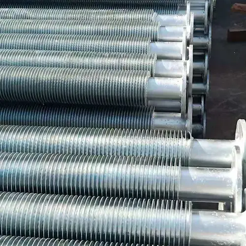 integral extruded spiral finned tube