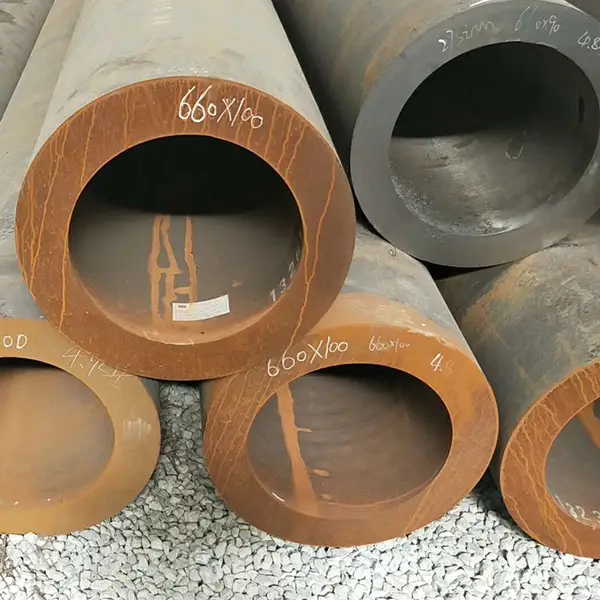 Thick-wall cold-rolled seamless steel pipe with smooth finish for precise engineering applications